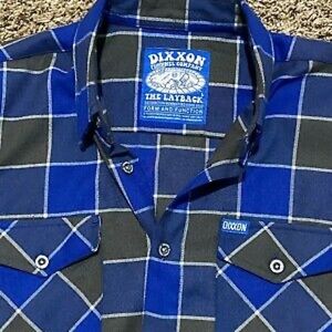 DIXXON LAYBACK FLANNEL MENS L